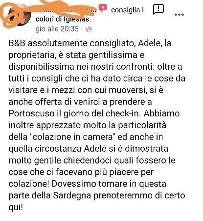 I Colori Di Frühstückspension Iglesias